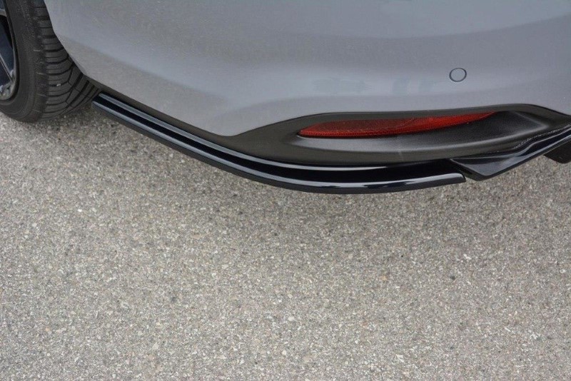 Achterzij Spoilers Fiat Tipo S-Design Glanzend Zwart