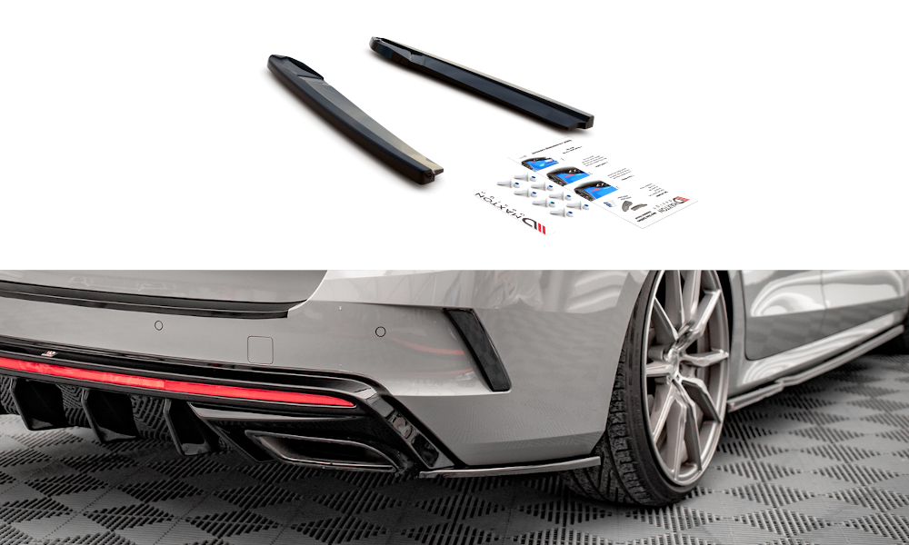Zijdiffusers Skoda Octavia RS MK4 Maxton Glans Zwart