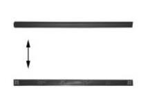 sierlijst, portier, 4/5 drs, 53mm, voor, links VW Golf 3, 1991-1