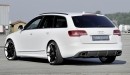 Achterinzet Audi A6 4F facelift Rieger ABS Carbon (org.)