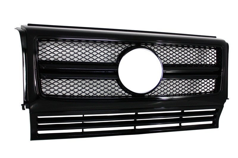 Grill Mercedes W463 G-Klasse 90-14 G65 A-Design Piano Zwart