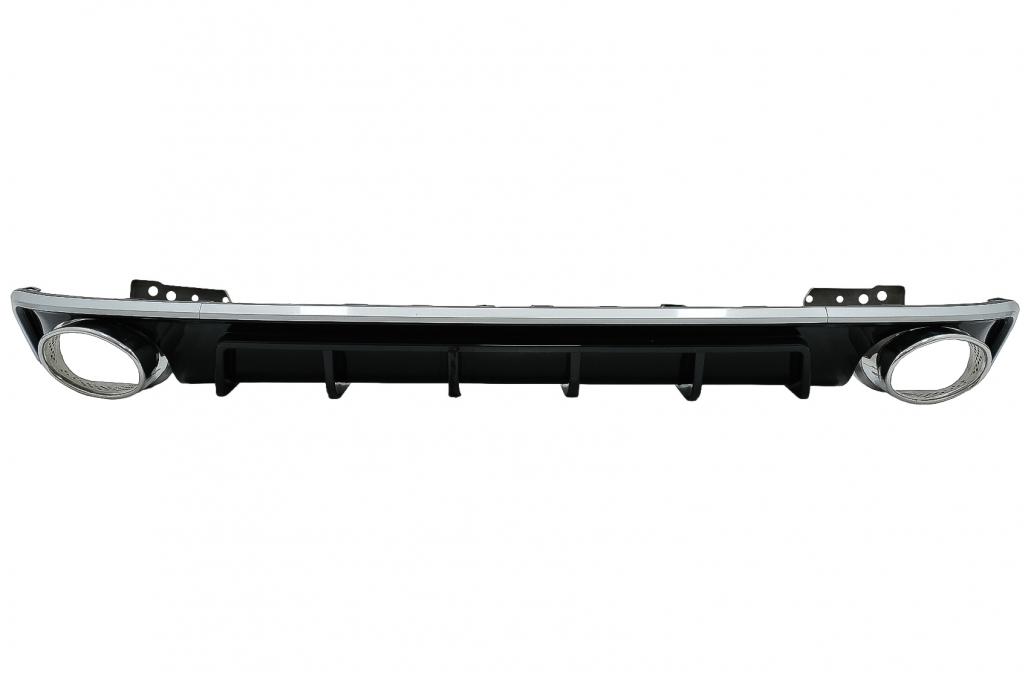 Diffusor Audi A6 S-Line C8 Zilver incl. sierstukken
