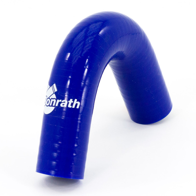 Bonrath Siliconen slang 135 graden bocht - Lengte:50mm - Ø9mm