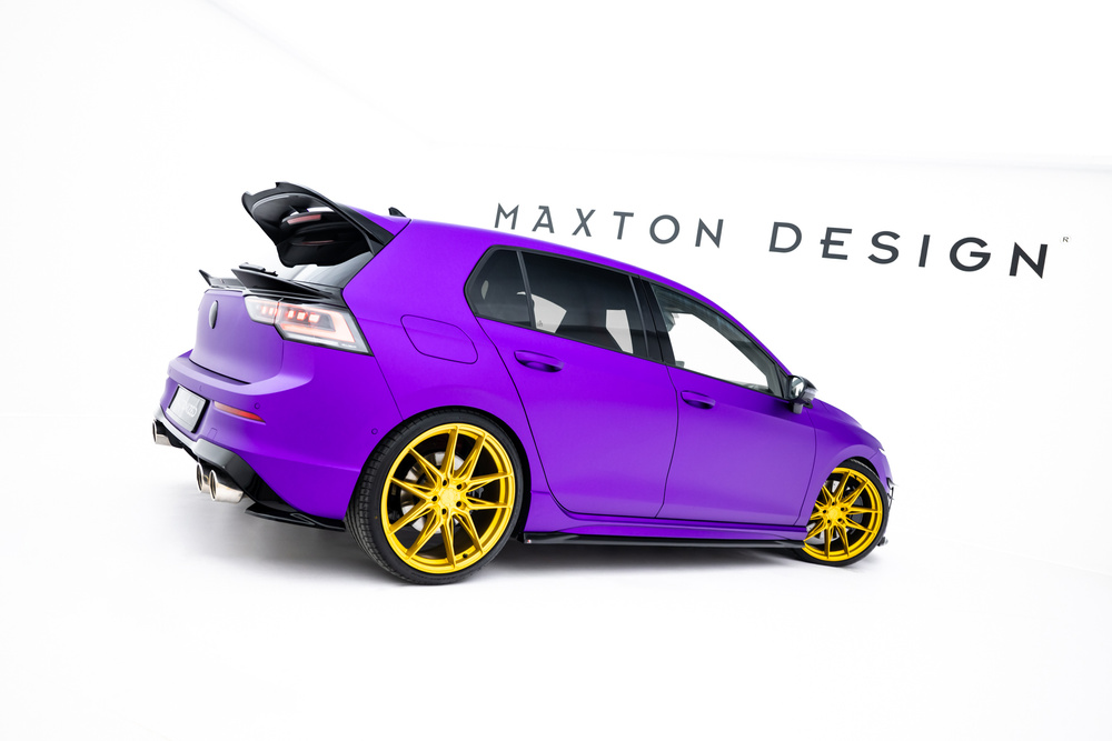 Achterzij Spoilers V.8 Volkswagen Golf R Mk8/ Mk8 Facelift Maxton