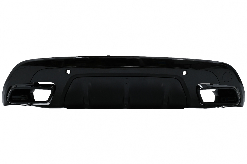Diffuser Land Rover Range Rover Velar SUV L560 (2017-2020) Dynamic Look Glans Zwart met Sierstukken