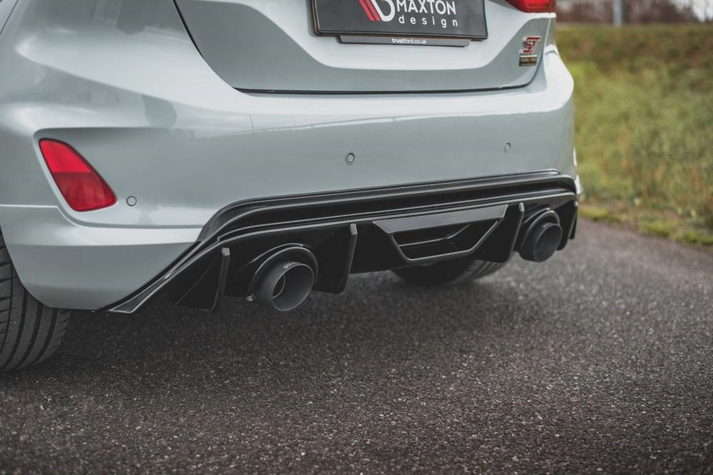 Diffuser Ford Fiesta ST MK8 Maxton Glans Zwart