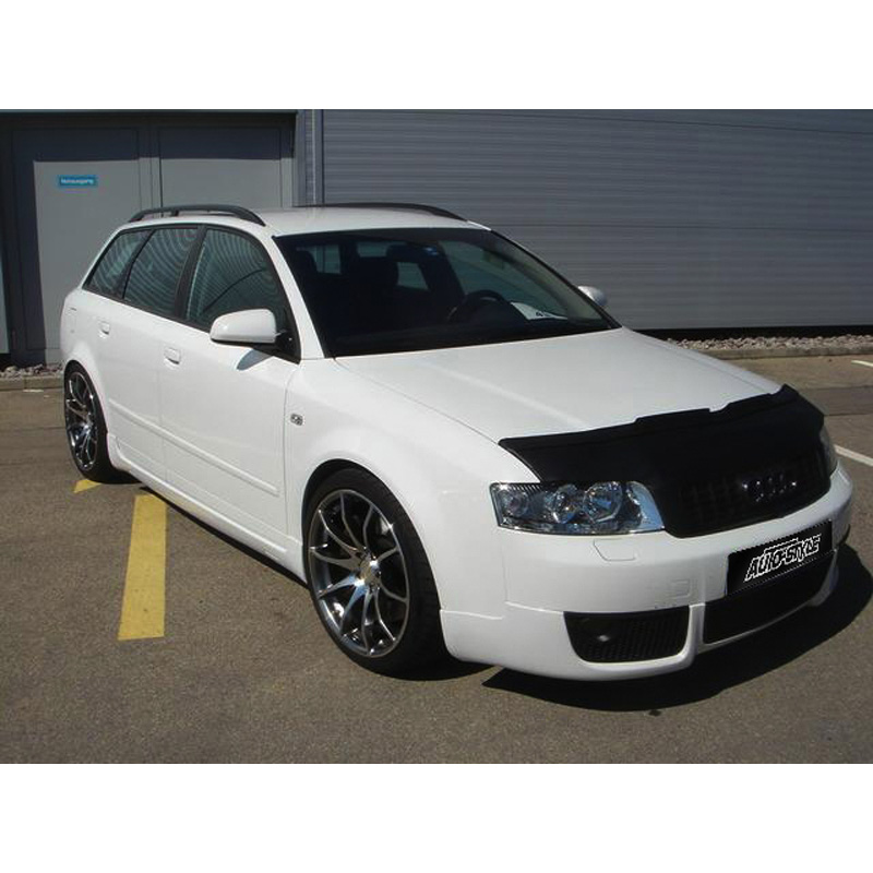 Motorkapsteenslaghoes  Audi A4 8E 2001-2004 zwart