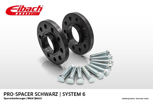 Pro Spacers Porsche 911 05.89-06.94 5x130 15mm Eibach Black