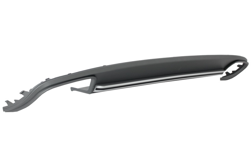 Audi A4 B8 Sedan Facelift (2012-up) AchterBumper Diffuser S4 Look