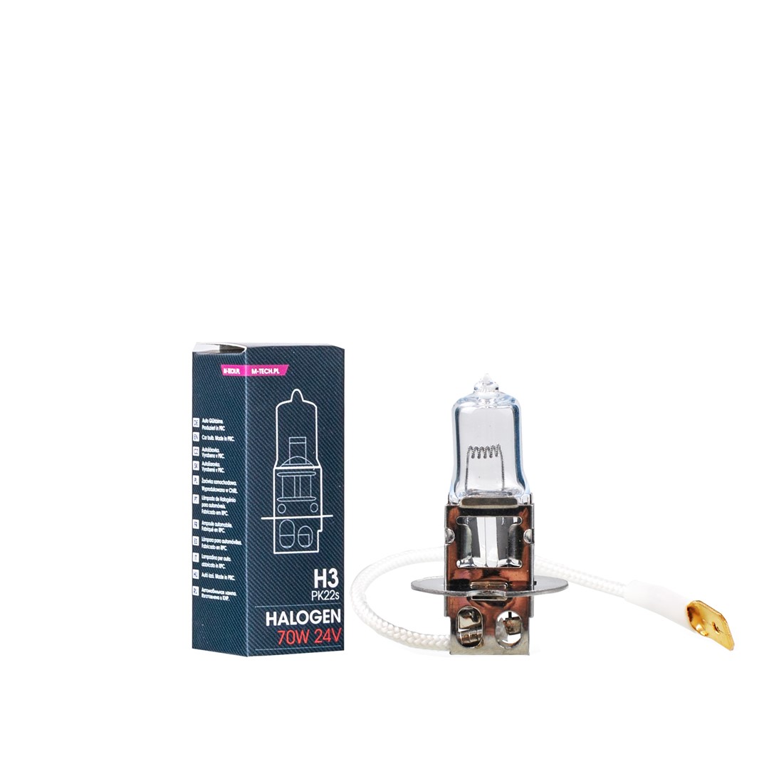H3 24V Halogeen lamp M-tech