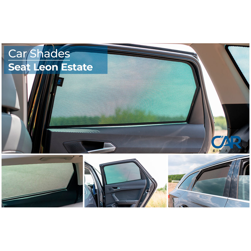 Set Car Shades (achterportieren)  Seat Leon IV ST Sportstourer 2020- (2-delig)