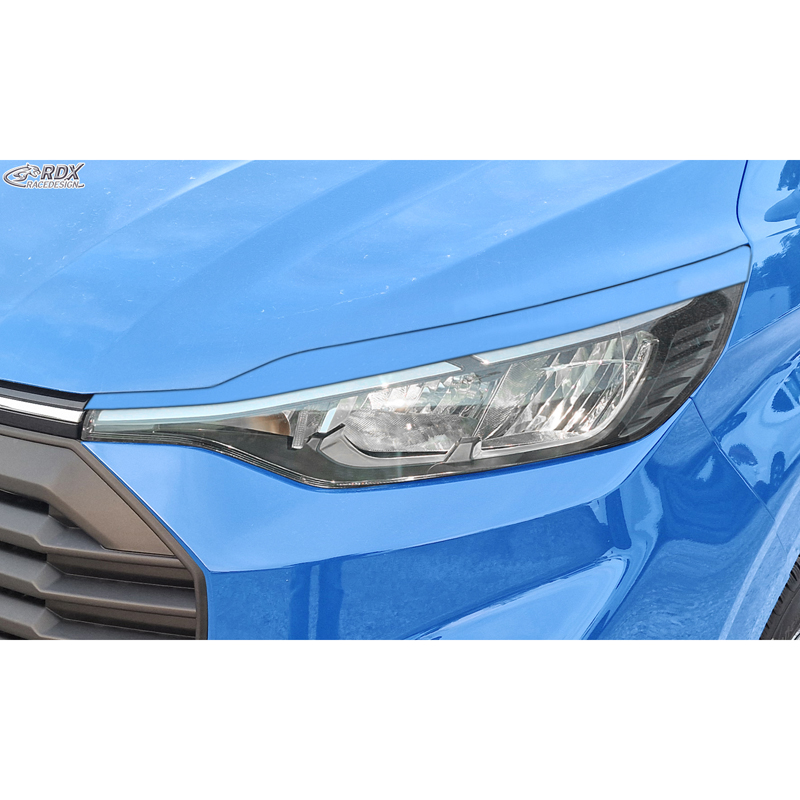 RDX Koplampspoilers  Ford Transit Custom & Tourneo Custom (V710) 2023- (met Halogeen) (ABS)