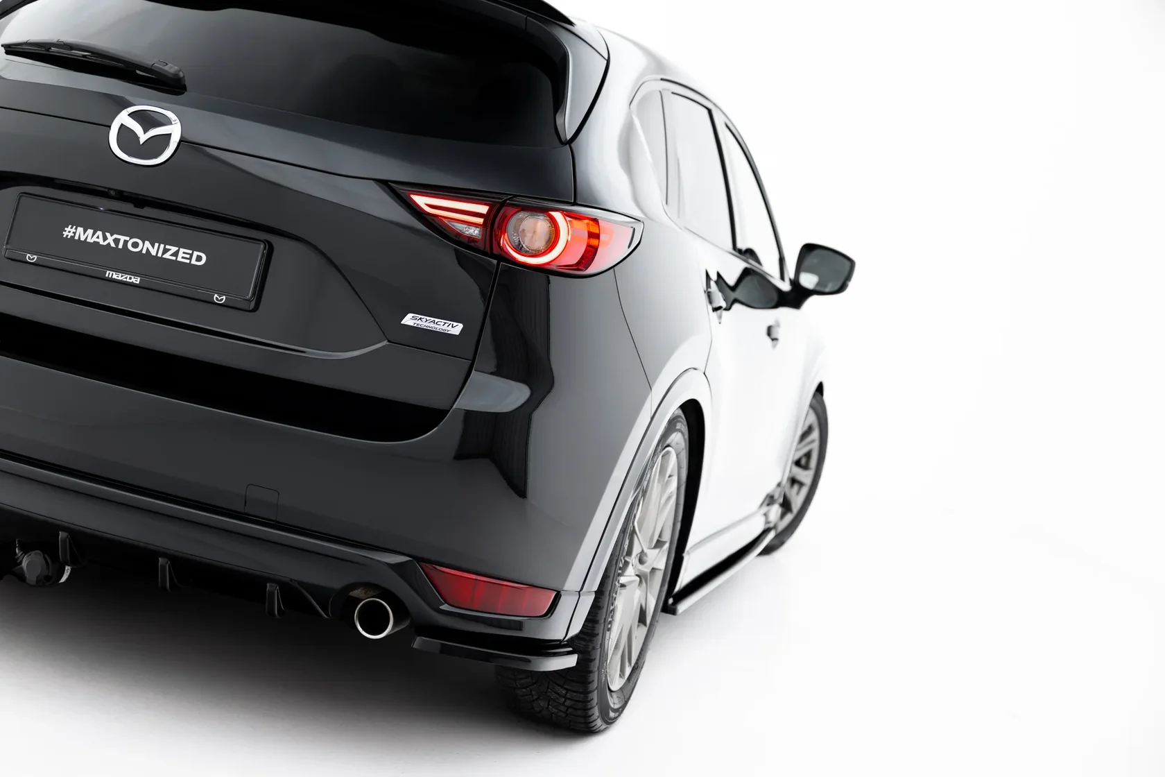 Zijdiffuser Mazda CX-5 Mk2 Glans Zwart