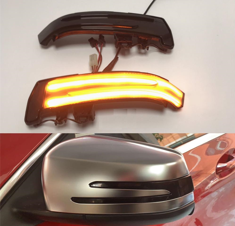 Knipperlichten Spiegel Mercedes W204 / W212 / W176 / W221 / X204 SMOKE LED