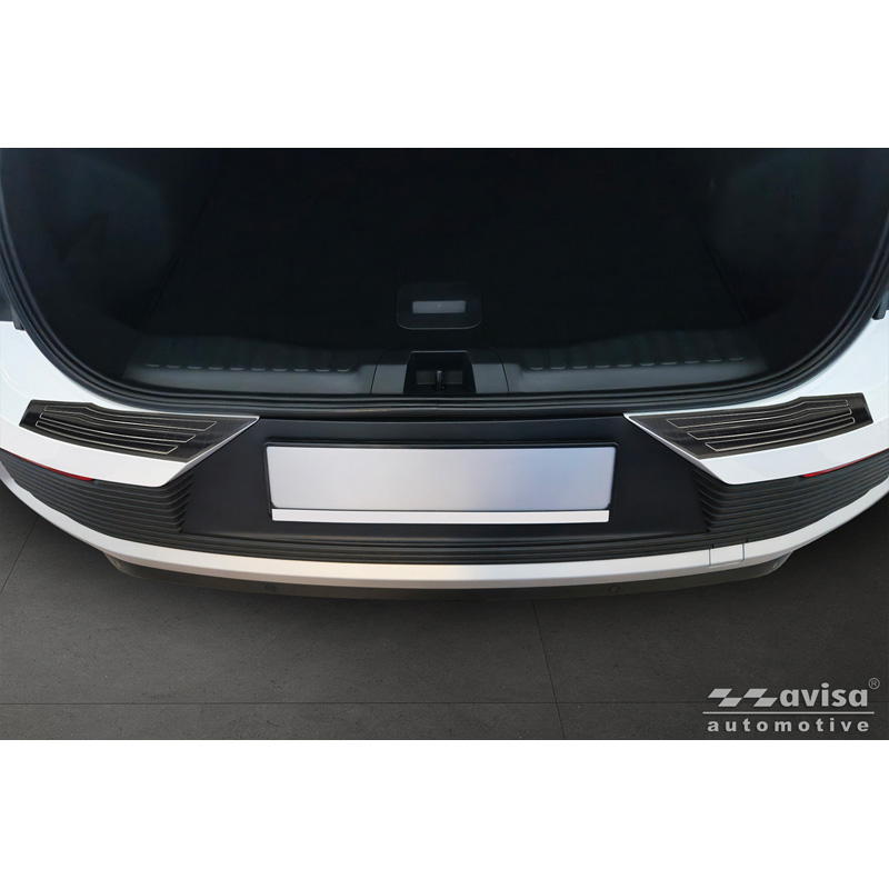Avisa Zwart RVS Achterbumperprotector  Ford Explorer EV 2024- 'Ribs'