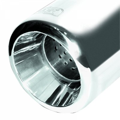 Einddemper duplex Audi A3 8L 1996-2003 RVS eindstuk 100mm rond