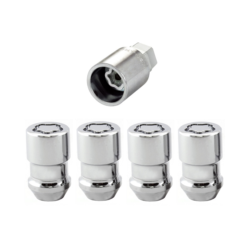 McGard Slotmoerenset M12x1.50 - Konisch - Lengte 37.0mm (19mm kop)