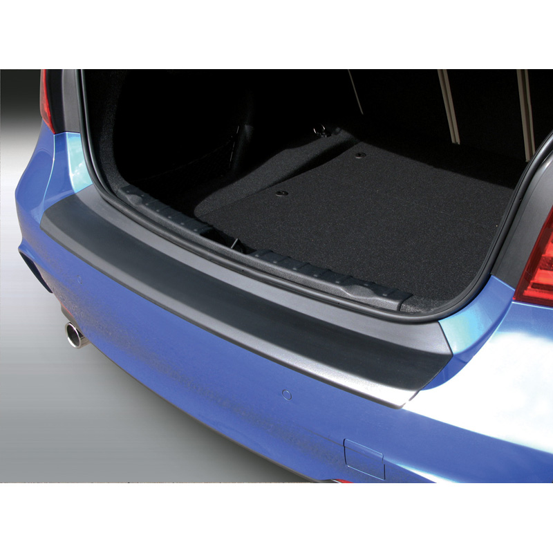 ABS Achterbumper beschermlijst  BMW 3 Serie F30 sedan M-Sport 2012-2019 Zwart