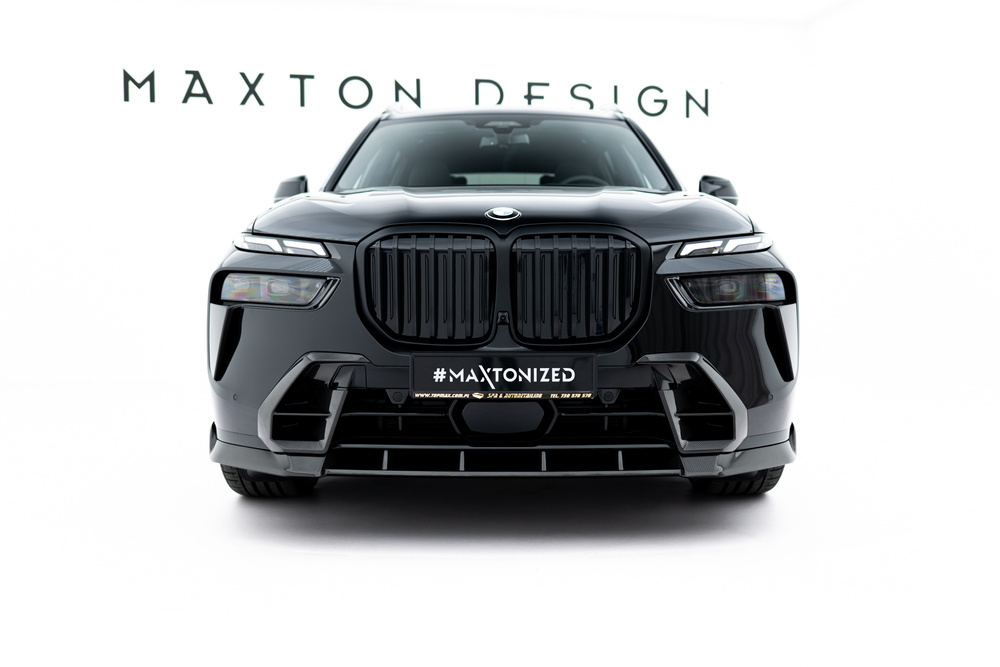 Carbon Voorbumper Luchtinlaten BMW X7 M-Pack G07 Facelift Maxton