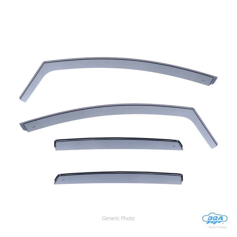 DGA Zijwindschermenset  Hyundai Tucson (JM) 2004-2010 (4-delig)