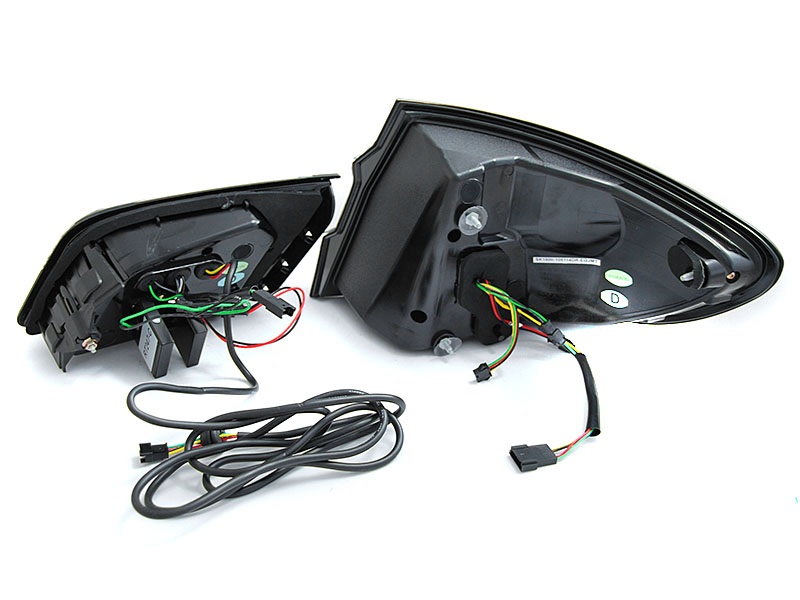 Achterlichten BMW 5-Serie F10 10-17 Dynamisch LED Tube rood/smoke