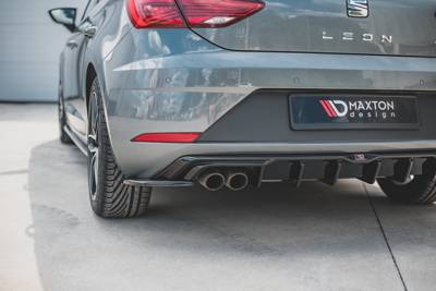 Zijdiffuser Seat Leon Mk3 FR Facelift Glans Zwart