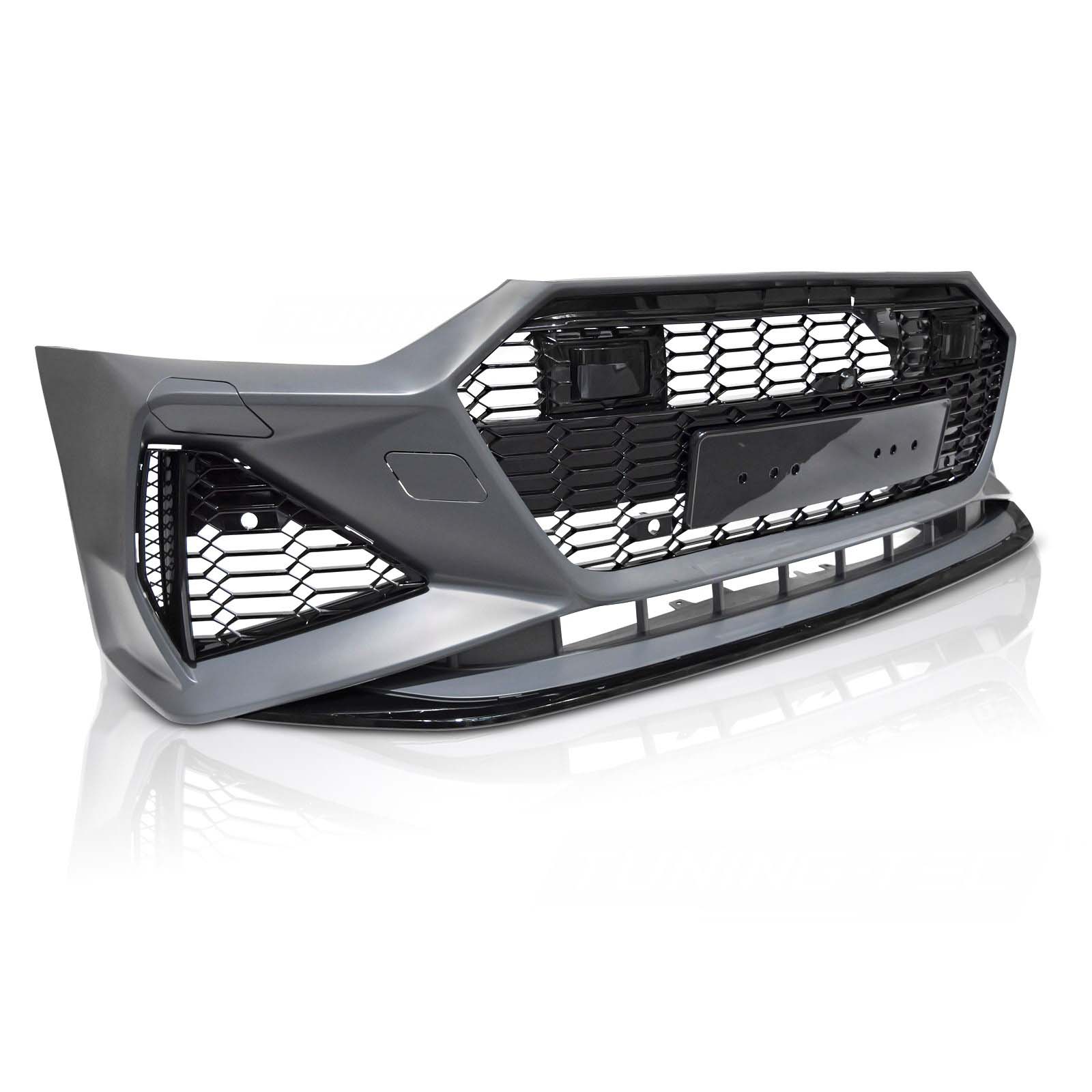 Voorbumper Audi A7 C8 4K8 2019-.. RS7 Look Zwart