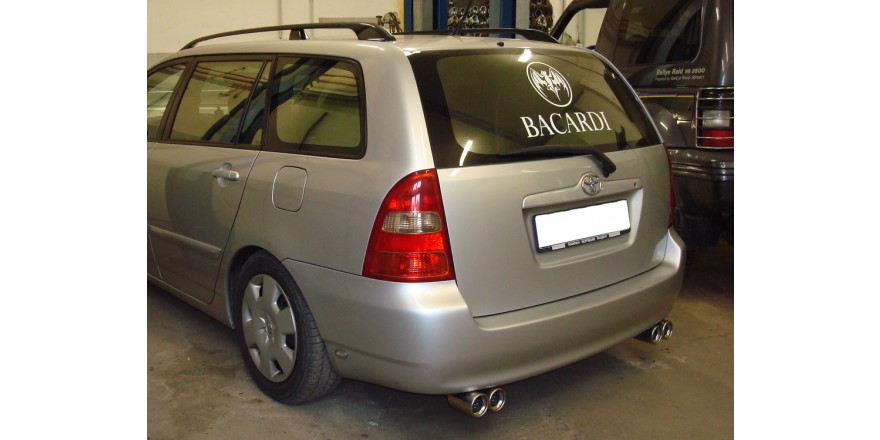 Toyota Corolla E12 Combi Einddemper Uitgang rechts/links - 2x80