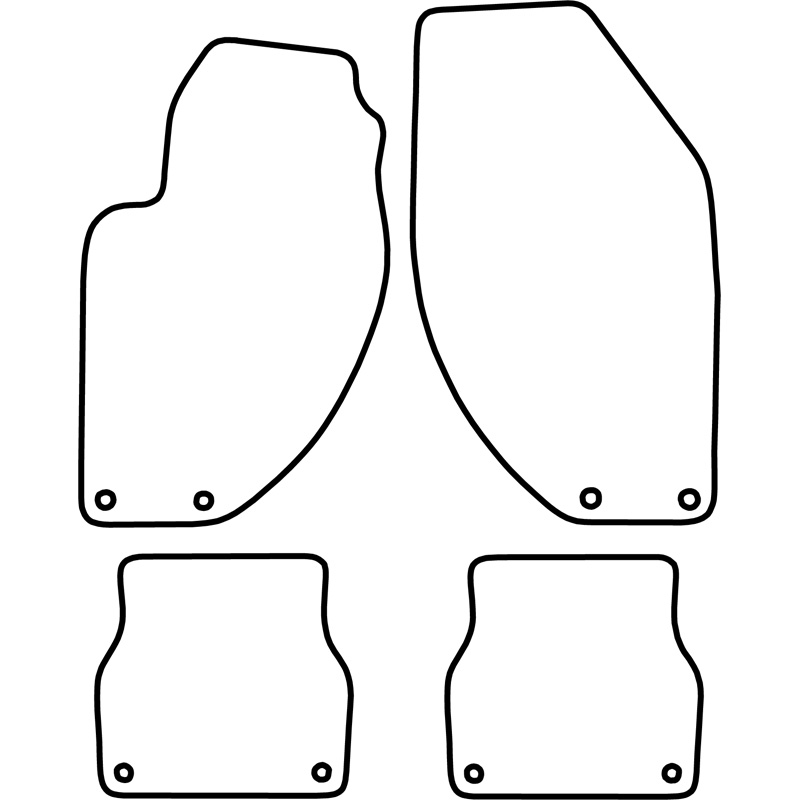Automatten  Alfa Romeo 166 2000-2003