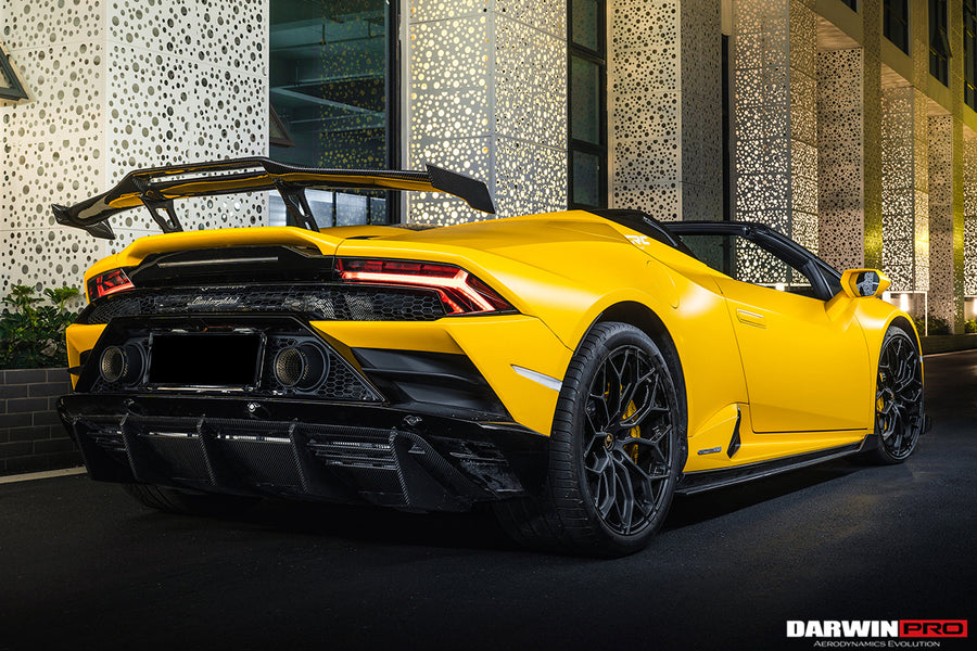 Lamborghini Huracan EVO 4WD OD Style Dry Carbon Zijskirts 2019-2022