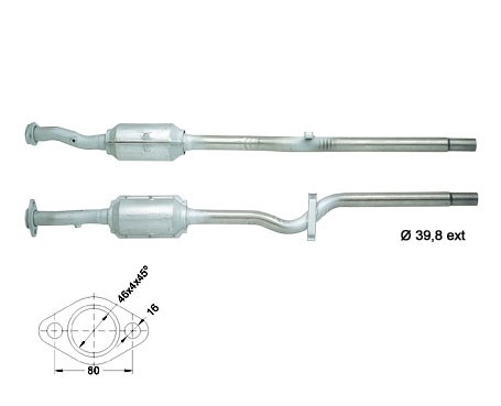 Innocenti MILLE 1.0ie 994 cc 35 Kw / 48 cv Magnaflow CAT Bouwjaa