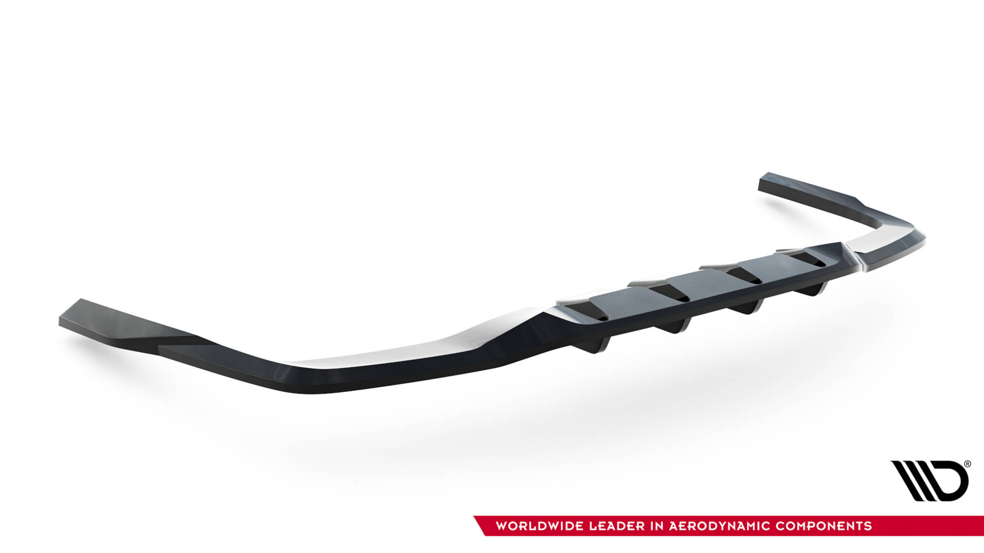 Achter Diffuser Mercedes-AMG CLE 53 / AMG-Line C236 Maxton Glanzend zwart