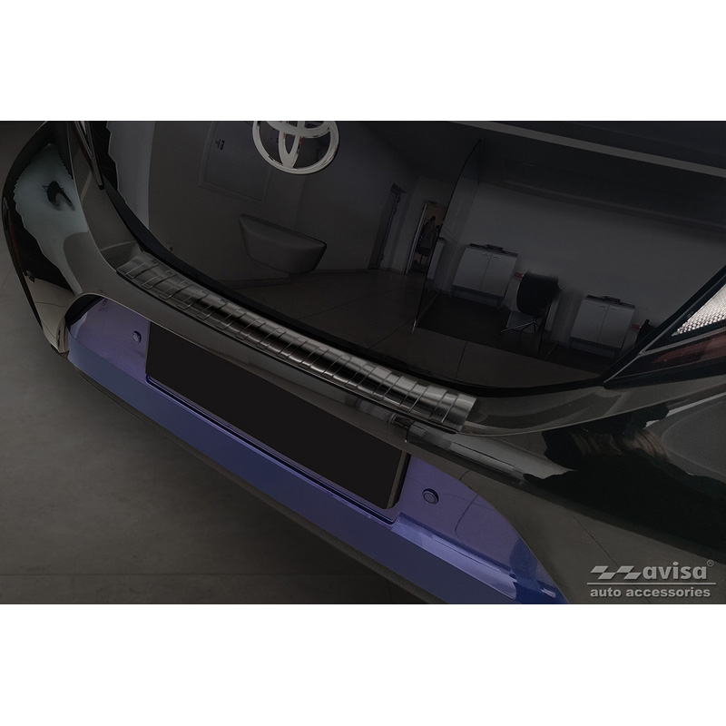 RVS Achterbumperprotector  Toyota Aygo X 2022- 'Ribs'