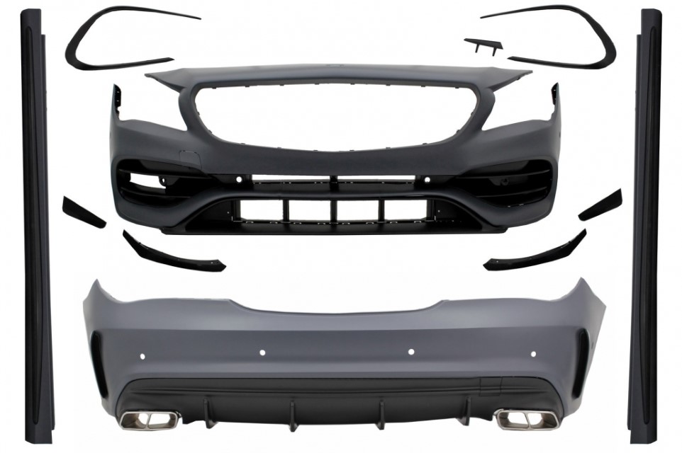Bodykit Mercedes CLA C117 A45 AMG look incl. Sierstukken