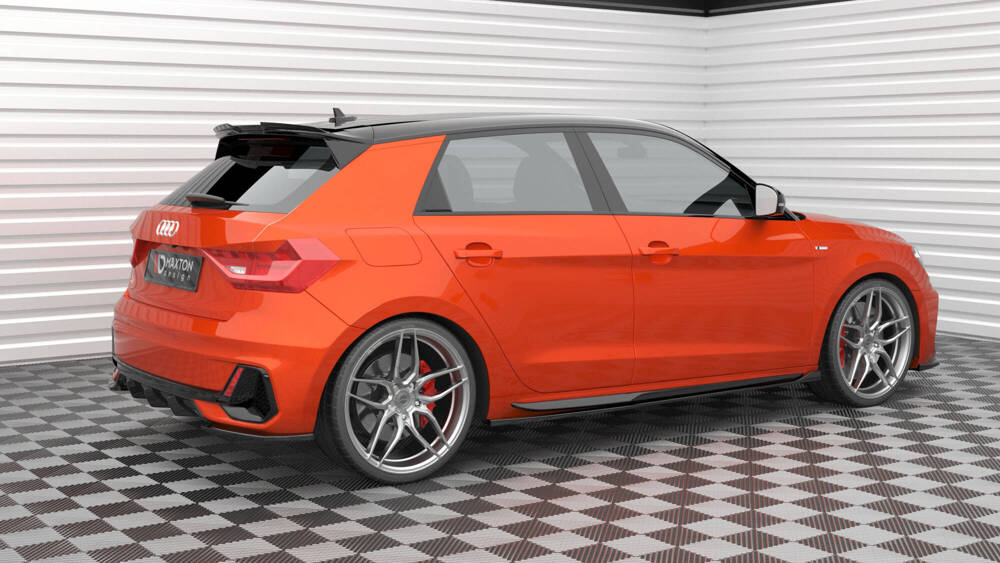 Diffusor Audi A1 S-LINE GB glanzend zwart