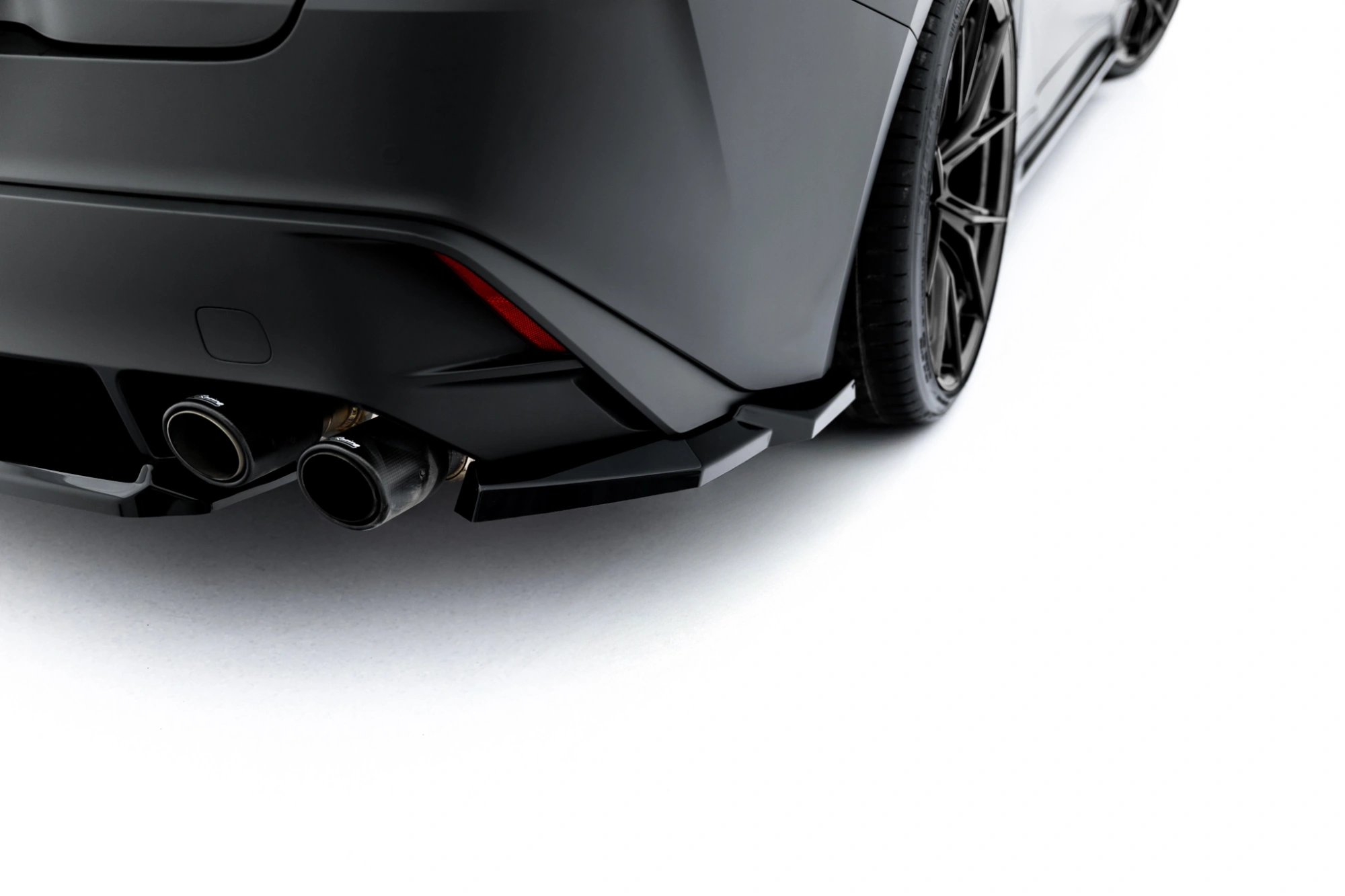 Diffusor Zij-Splitter Lexus IS 500 Mk3 Facelift 2 (XE30) Maxton Glans Zwart