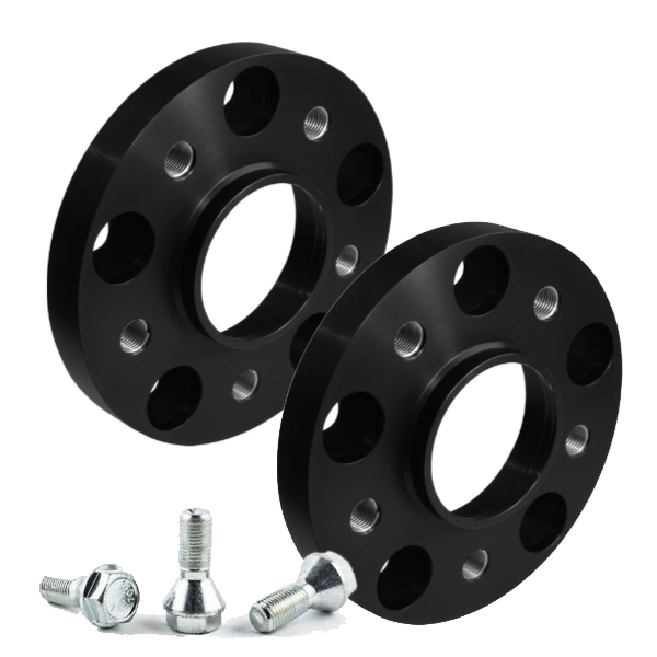 Spoorverbreders Porsche 5x130 71,6 M14x1,5 20mm zwart