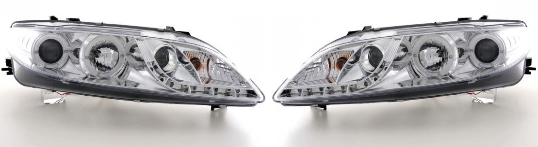 Koplampen Mazda 6 DRL look Devil Eyes
