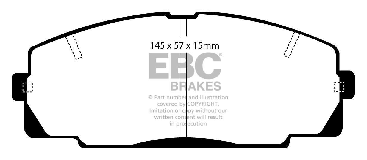 EBC Brakes TOYOTA BEDRIJFSWAGEN Hi-Ace 2.4 D (LH61) 87-89 Remblo