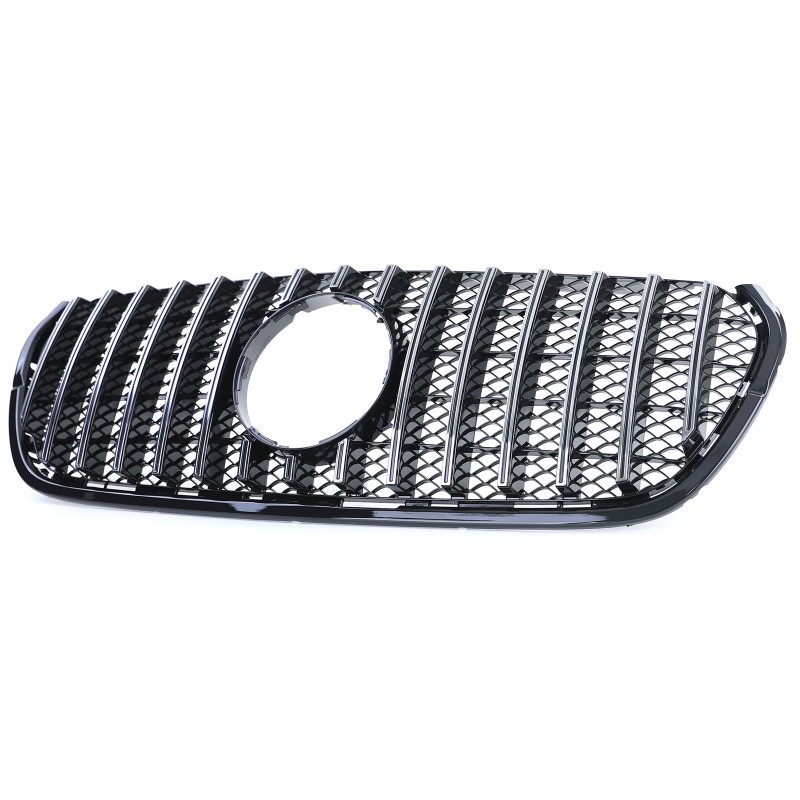 Grill Mercedes X klasse W470 17-20 GT Look Zwart/Chroom