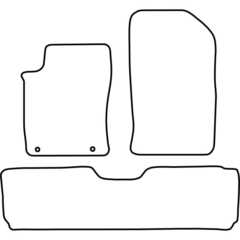 Automatten Velours  Citroen Xsara Picasso 2006-2011