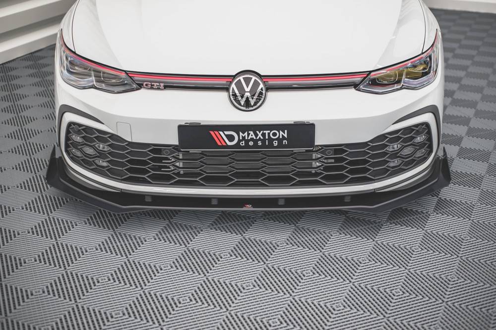 Voorspoiler met Canards Street Pro Volkswagen Golf 8 GTI / R-Line Maxton