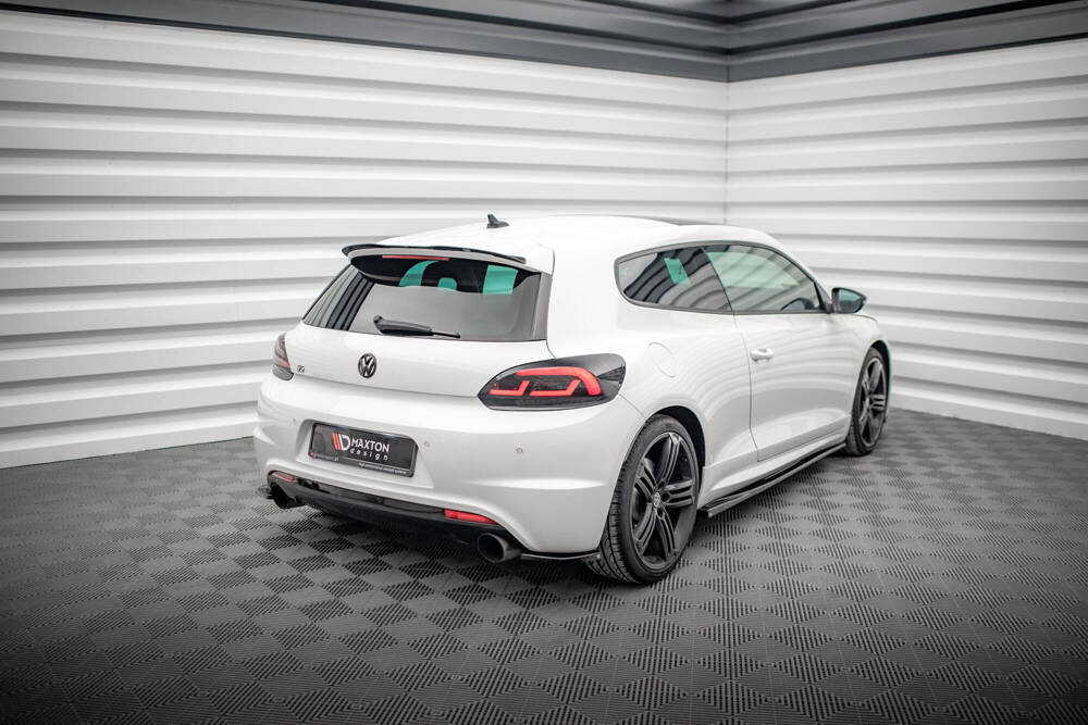 Spoiler V.1 Volkswagen Scirocco R Maxton Glans Zwart