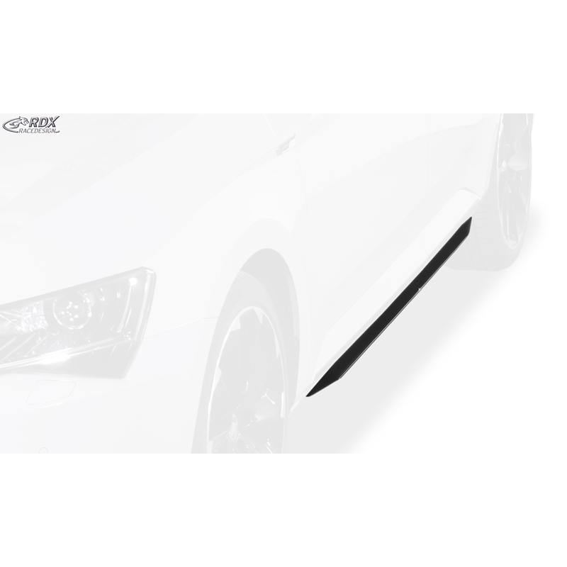 Sideskirts 'Slim'  Skoda Superb 3V Sedan/Kombi 2015- (ABS zwart glanzend)