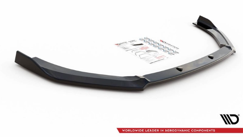 Voorspoiler V.3 Audi RS3 8V Facelift Glanzend Zwart