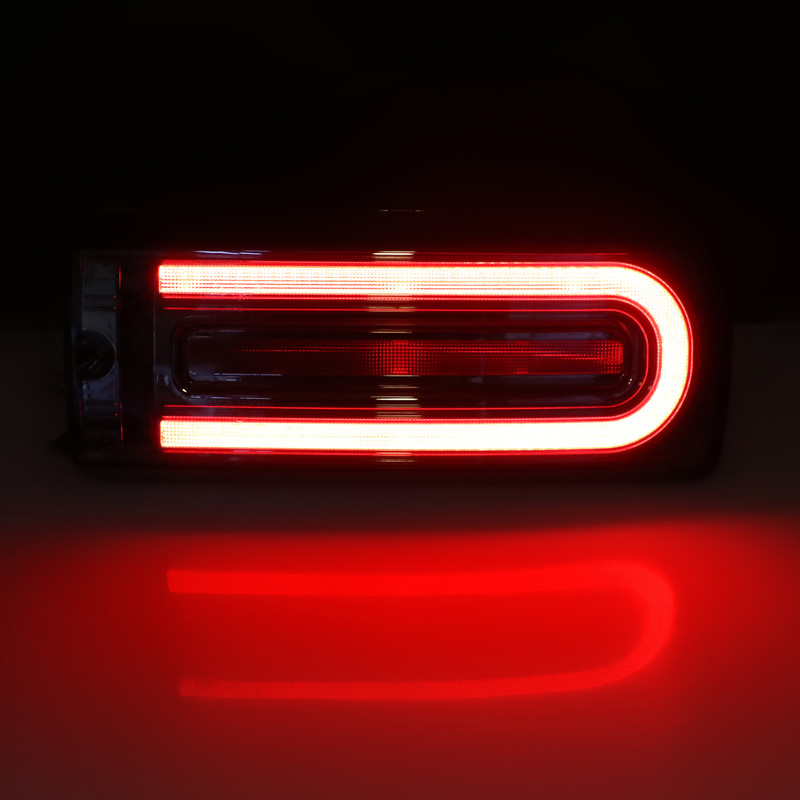 Set LED Achterlichten  Mercedes G-Klasse W463 G500/G550/G55/G63 AMG 1999-2018 - Rookgrijs - incl. Dynamic Running Light