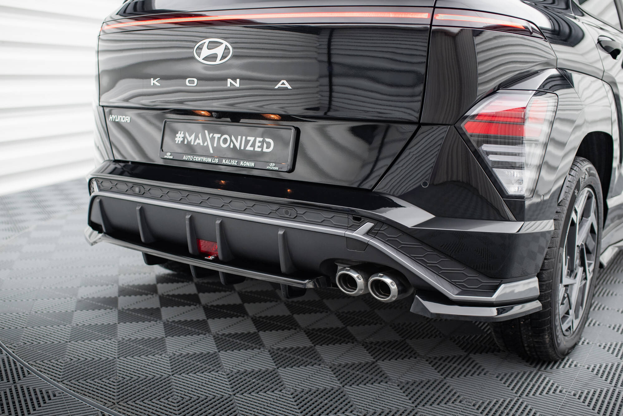 Bodykit Hyundai Kona N-Line MK2 Maxton Glanzend zwart
