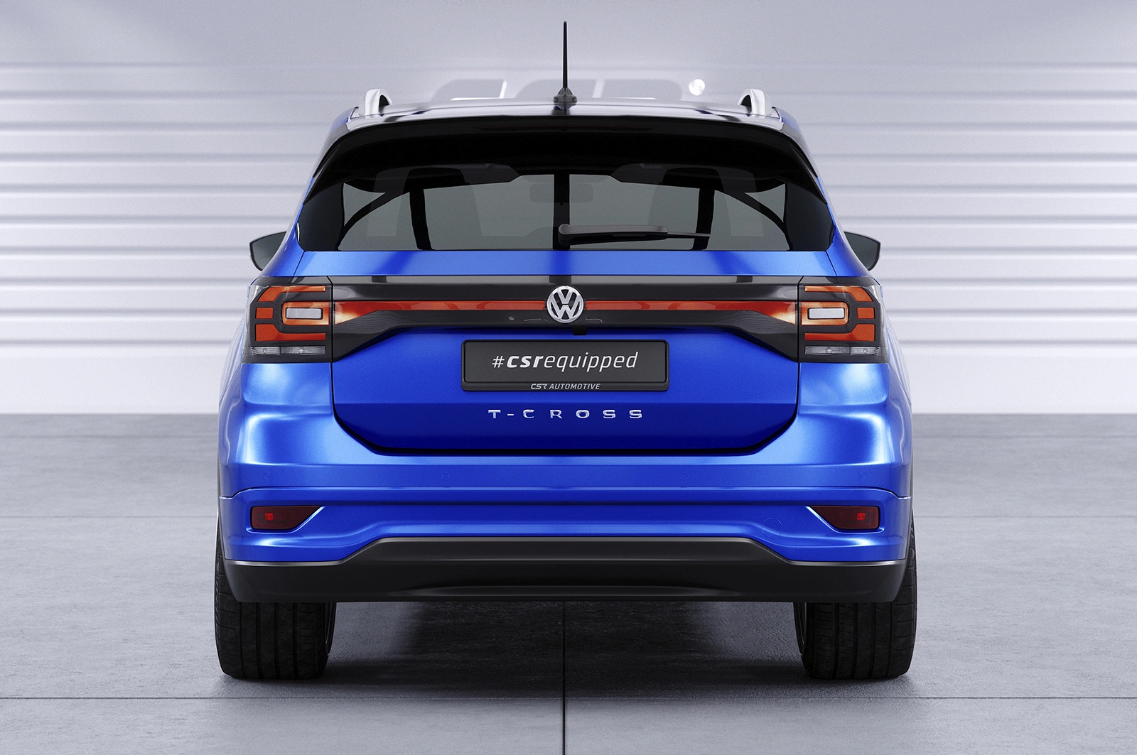 Achterspoiler voor VW T-Cross Glans Zwart (2018–heden) – CSR Automotive