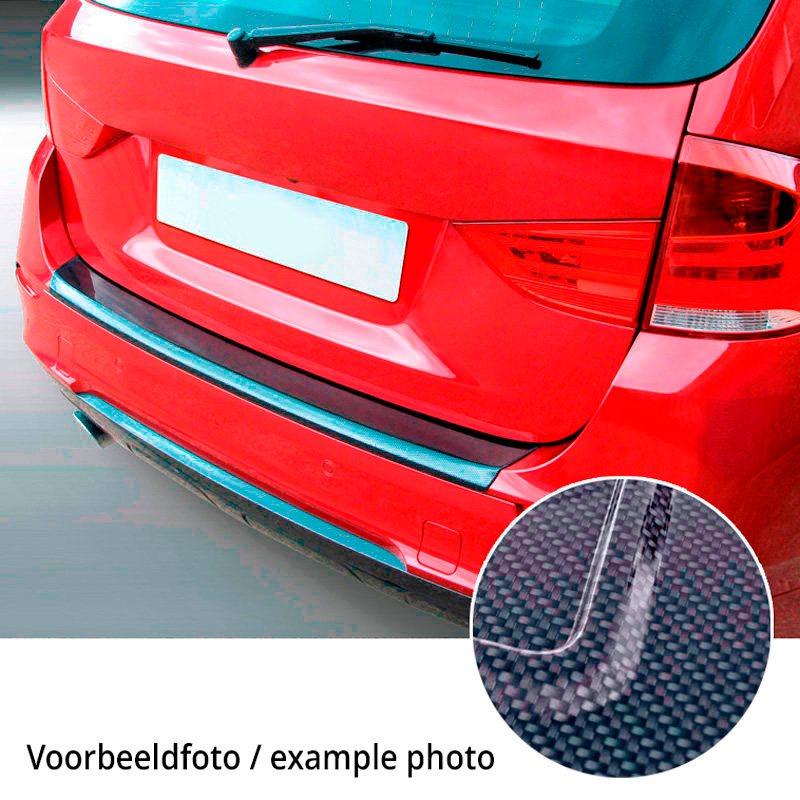 ABS Achterbumper beschermlijst  MG 3 Hybrid+ 2024- Carbon Look