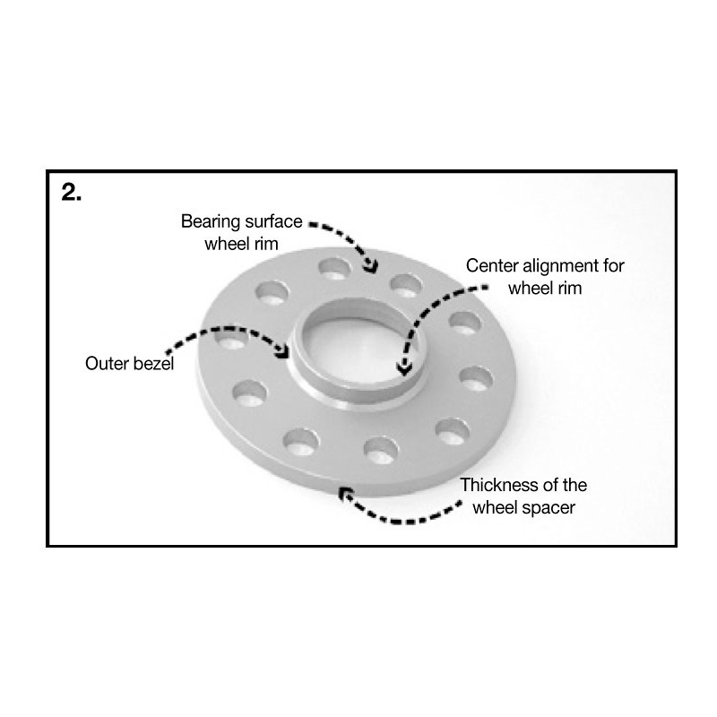 H&R DR-Systeem Spoorverbrederset 40mm per as - Steekmaat 4x108 - Naaf 65,1mm - Boutmaat M12x1,25 -   Opel